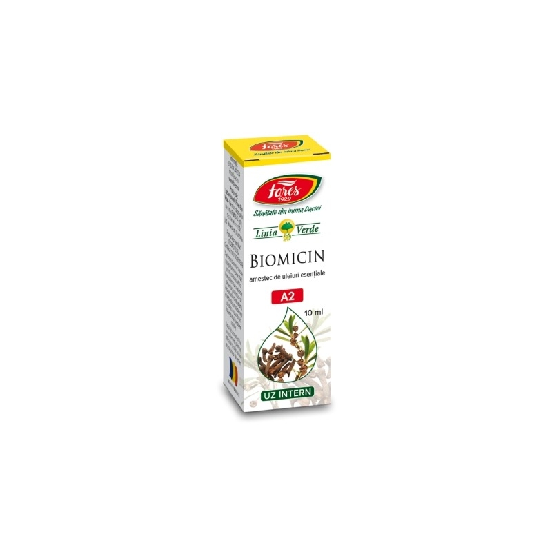 Solutie Biomicin A2, 10 ml, Fares Solutie Biomicin A2, 10 ml, Fares