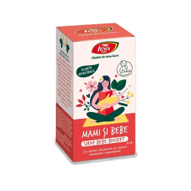 Biosept Sirop Pentru Sugari A19, 100ml, Fares