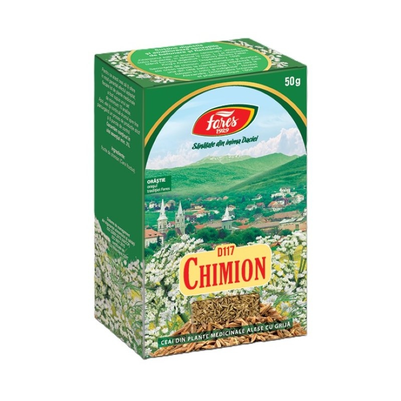 Ceai chimion fructe, 50g, Fares Ceai chimion fructe, 50g, Fares
