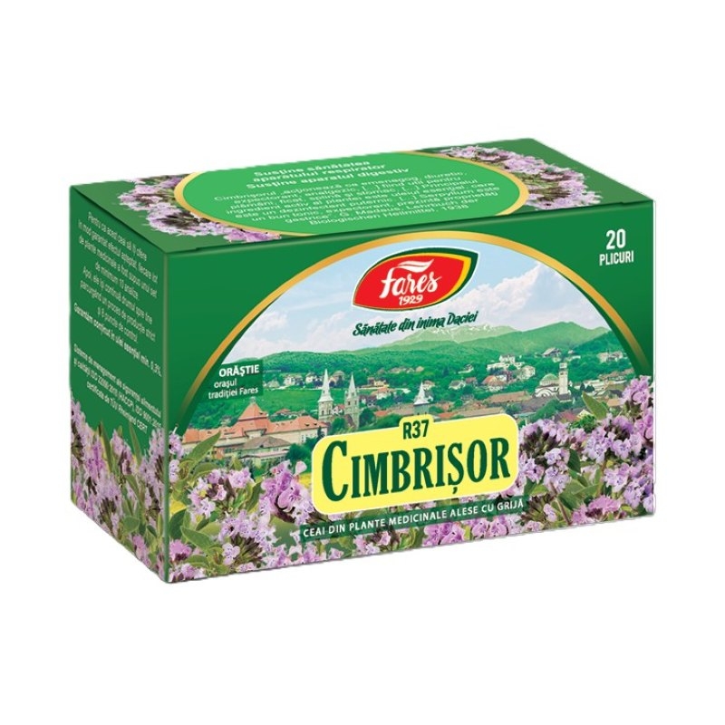 Ceai cimbrisor, 20 plicuri, Fares Ceai cimbrisor, 20 plicuri, Fares