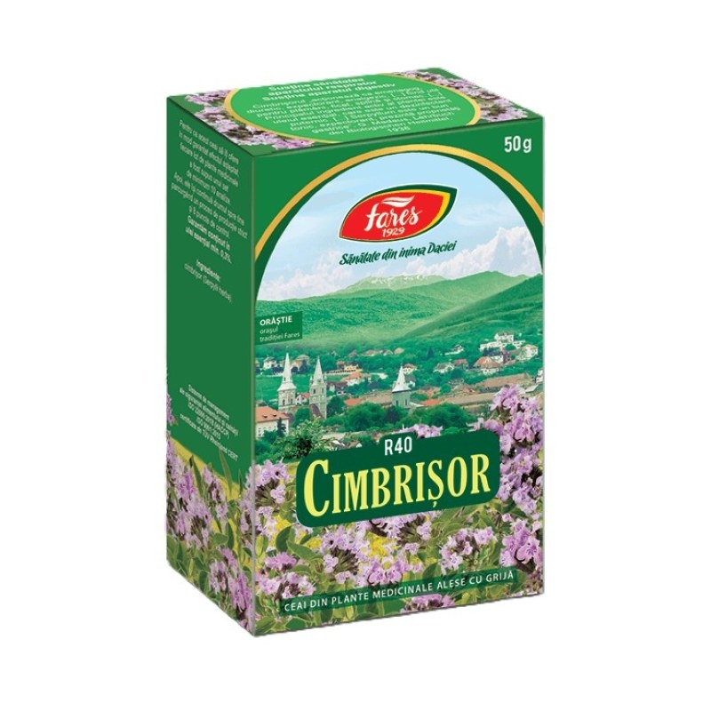 Ceai cimbrisor, 50g, Fares Ceai cimbrisor, 50g, Fares