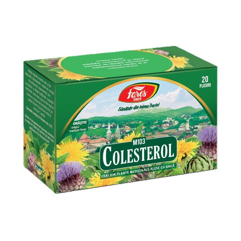 Ceai colesterol, 20plicuri, Fares Ceai colesterol, 20plicuri, Fares