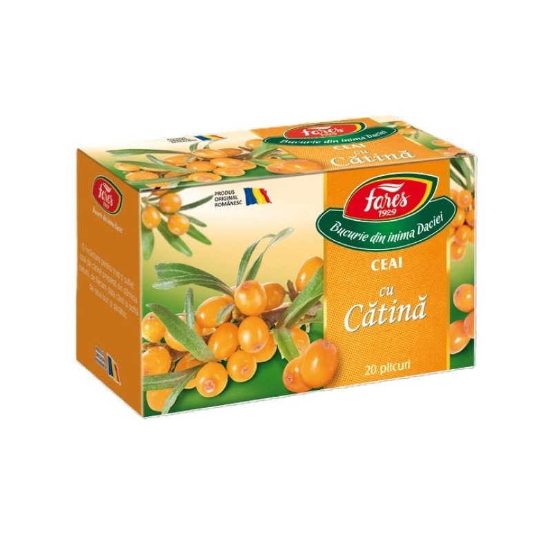 Ceai cu catina, 20plicuri, Fares Ceai cu catina, 20plicuri, Fares
