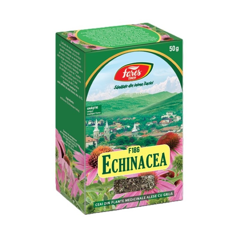 Ceai echinaceea, 50g, Fares Ceai echinaceea, 50g, Fares