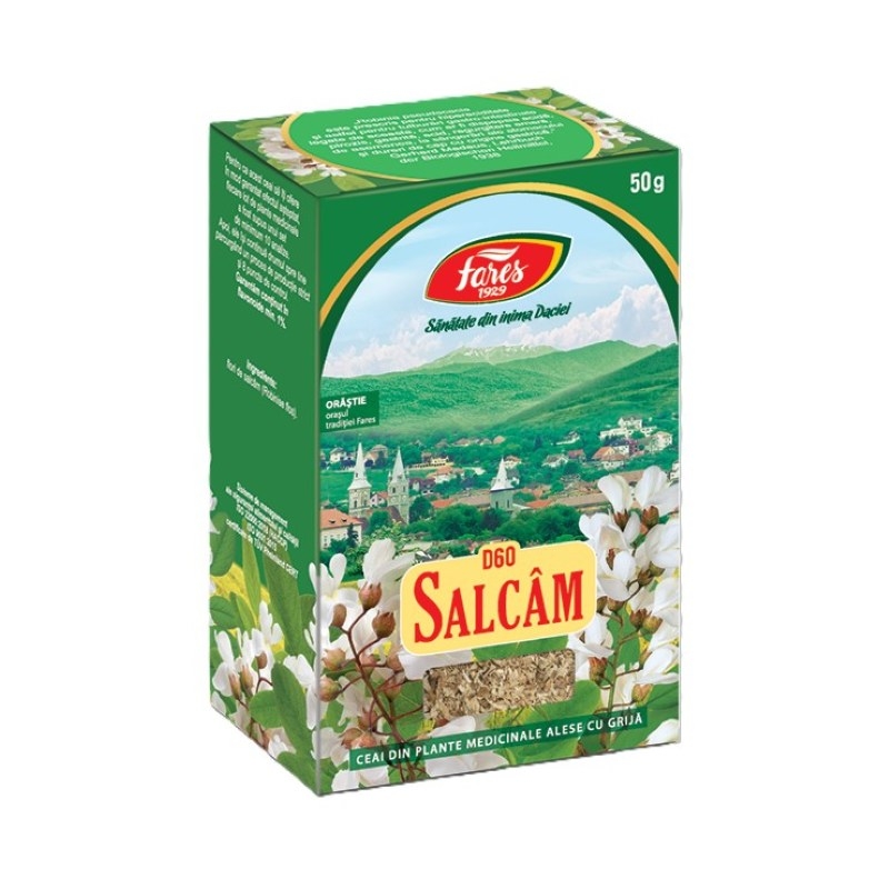 Ceai flori de salcam, 50g, Fares Ceai flori de salcam, 50g, Fares