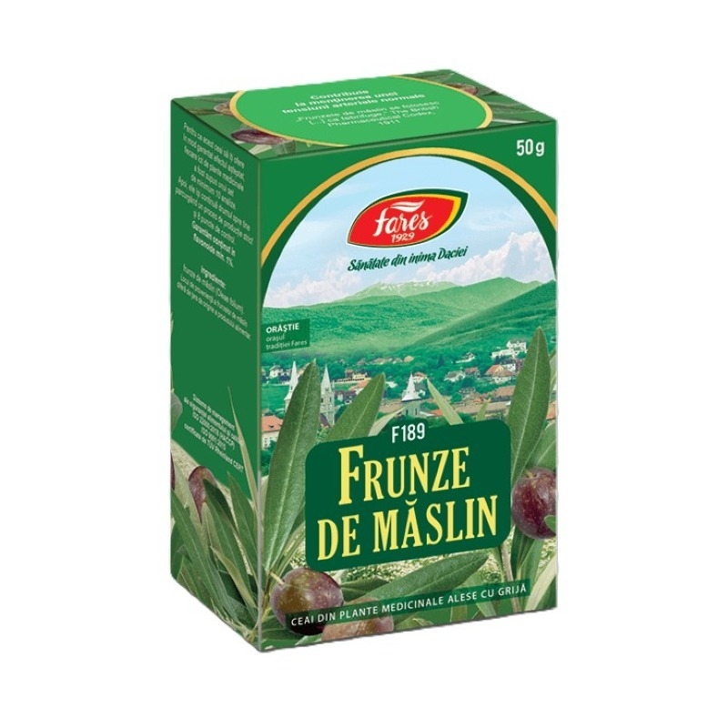 Ceai frunze de maslin, 50g, Fares Ceai frunze de maslin, 50g, Fares