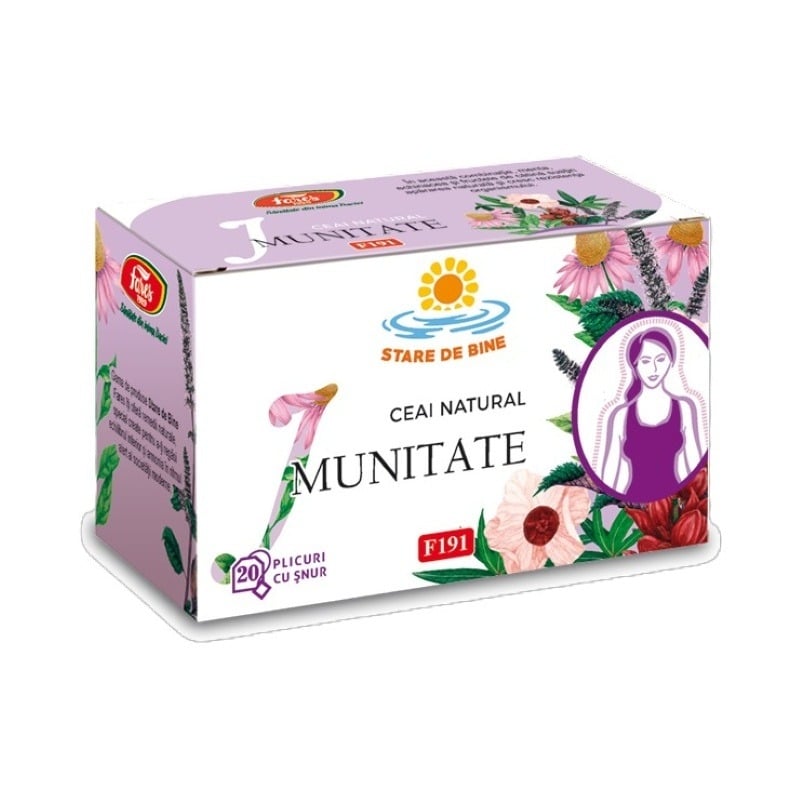 Ceai imunitate F191, 20plicuri, Fares Ceai imunitate F191, 20plicuri, Fares