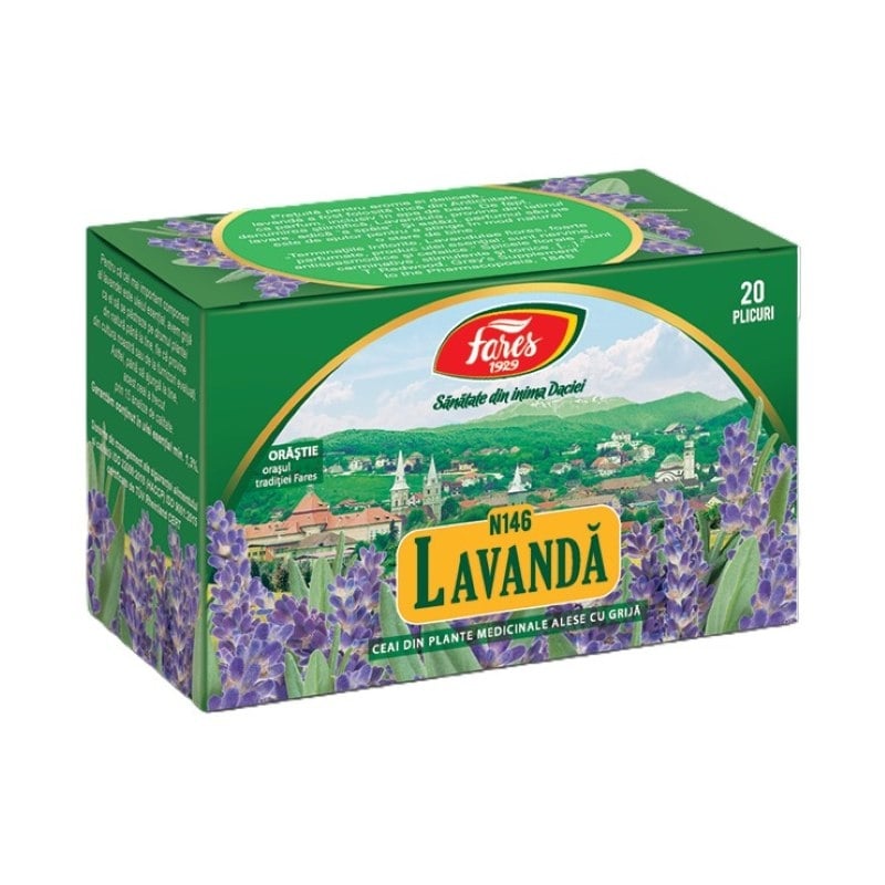 Ceai lavanda, 20plicuri, Fares Ceai lavanda, 20plicuri, Fares