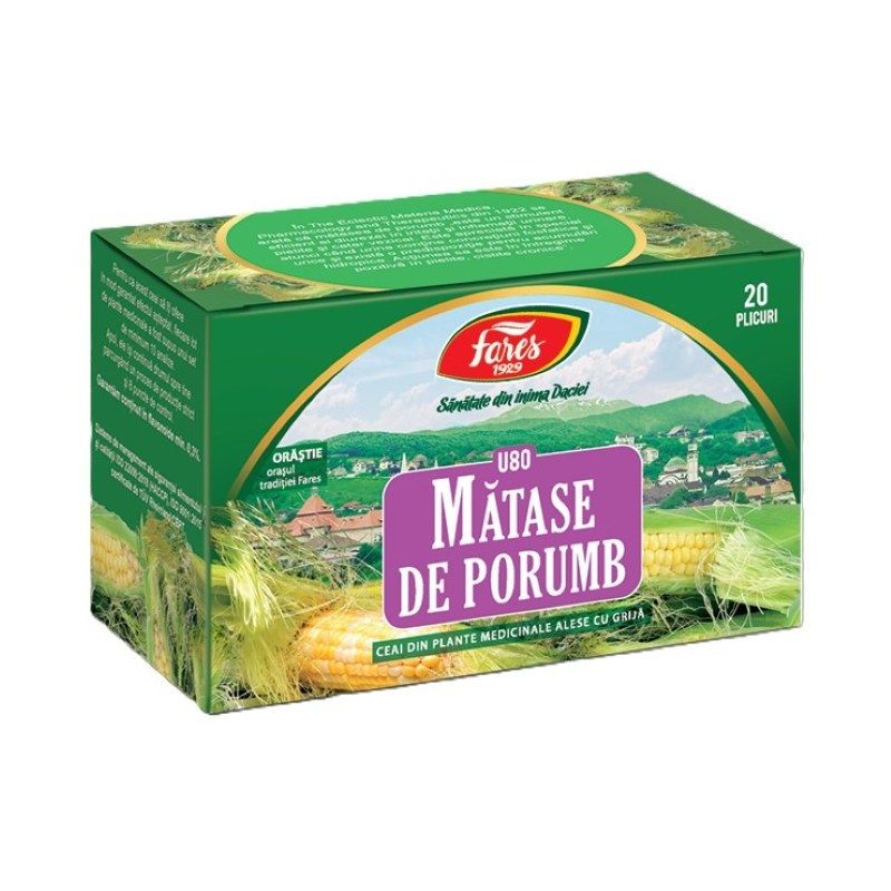 Ceai matase de porumb, 20plicuri, Fares Ceai matase de porumb, 20plicuri, Fares