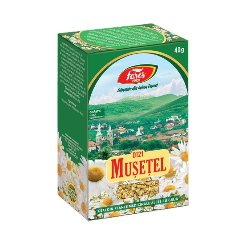 Ceai musetel, 50g, Fares Ceai musetel, 50g, Fares
