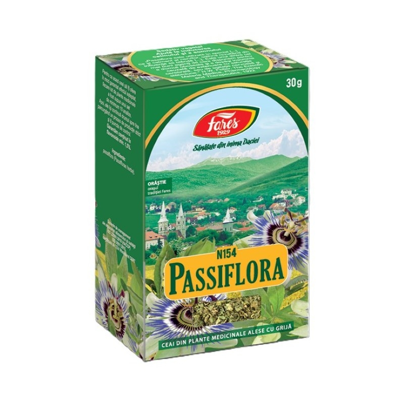 Ceai passiflora 30g, Fares Ceai passiflora 30g, Fares