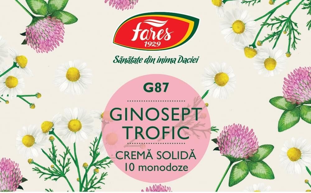 Ginosept Trofic crema solida 10monodoze, Fares Ginosept Trofic crema solida 10monodoze, Fares