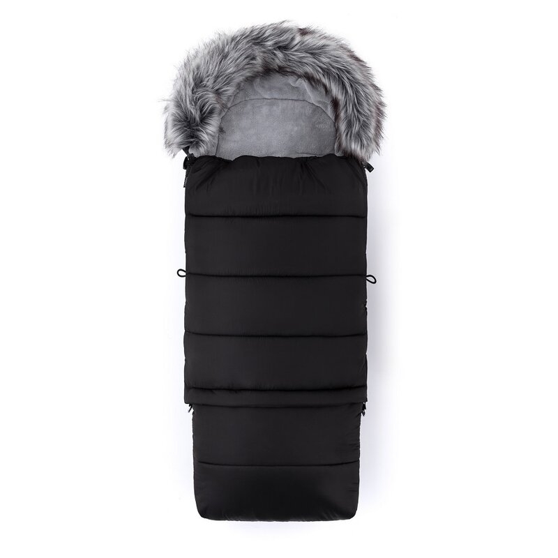 Sac de iarna, Feedo, Multifunctional, 3 in 1, Pentru carucior, landou sau scaun auto, Fermoar care permite scurtarea dimensiunii, Cu snur, 110 cm, 0-3 ani, Black Sac de iarna, Feedo, Multifunctional, 3 in 1, Pentru carucior, landou sau scaun auto, Fermoar care permite scurtarea dimensiunii, Cu snur, 110 cm, 0-3 ani, Black