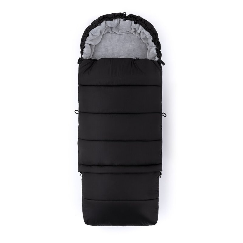 Sac de iarna, Feedo, Multifunctional, 3 in 1, Pentru carucior, landou sau scaun auto, Fermoar care permite scurtarea dimensiunii, Cu snur, 110 cm, 0-3 ani, Black Sac de iarna, Feedo, Multifunctional, 3 in 1, Pentru carucior, landou sau scaun auto, Fermoar care permite scurtarea dimensiunii, Cu snur, 110 cm, 0-3 ani, Black