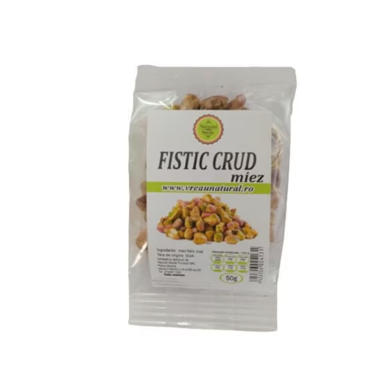 Fistic miez crud, 50 g, Natural Seeds Fistic miez crud, 50 g, Natural Seeds