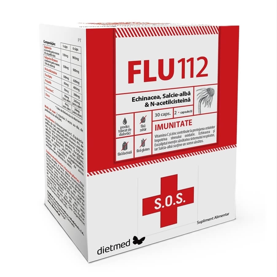 Flu 112, 30 capsule, Dietmed Flu 112, 30 capsule, Dietmed