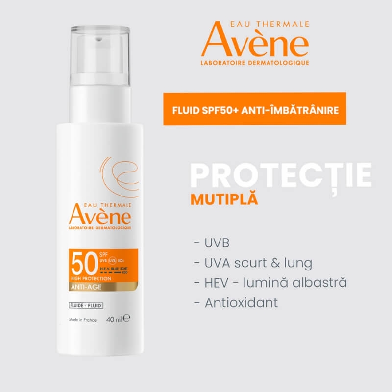Fluid anti-age SPF 50, 40 ml, Avene Fluid anti-age SPF 50, 40 ml, Avene