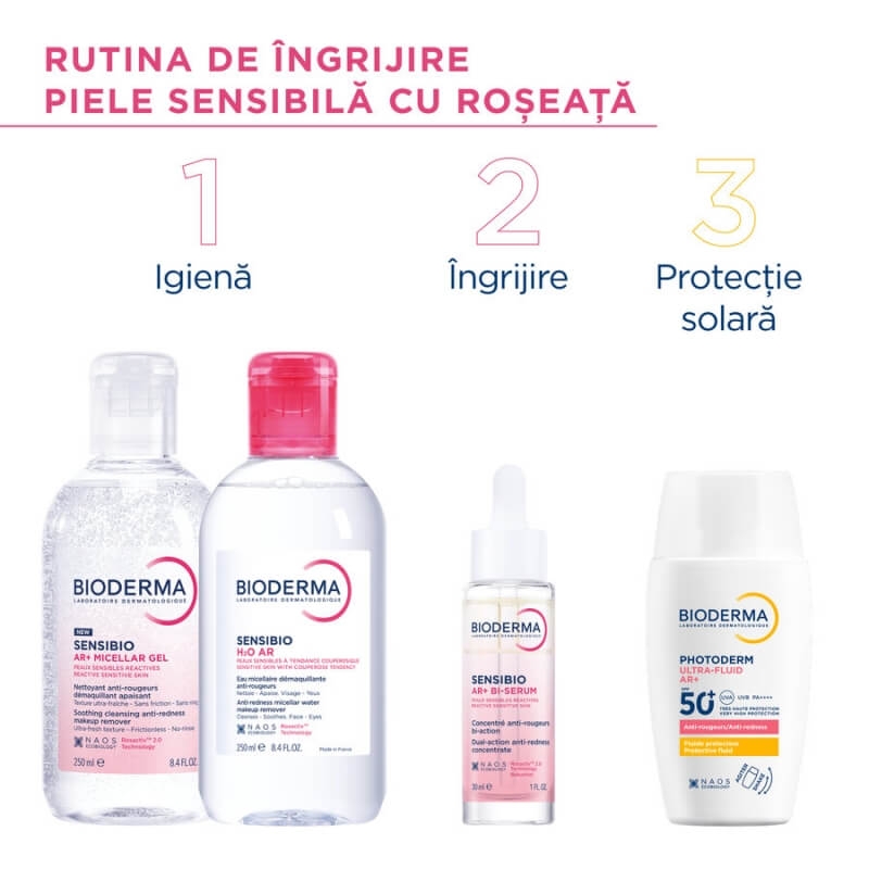 Ultra-Fluid anti-roseata SPF 50+ Photoderm AR+, 40 ml, Bioderma