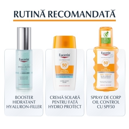 Crema de fata SPF 50+ Sun Protection Hydro Protect, 50 ml, Eucerin Crema de fata SPF 50+ Sun Protection Hydro Protect, 50 ml, Eucerin