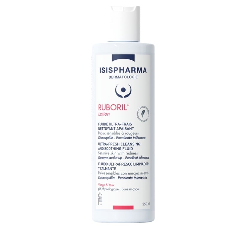 Lotiune de curatare si calmare Ruboril, 250 ml, Isispharma