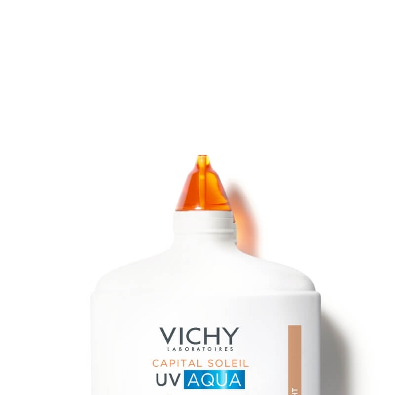 Fluid hidratant colorat Light SPF 50 UV Aqua Capital Soleil, 50 ml, Vichy