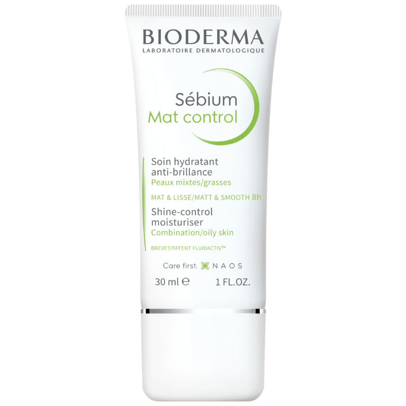 Fluid hidratant matifiant Sebium Mat Control, 30 ml, Bioderma Fluid hidratant matifiant Sebium Mat Control, 30 ml, Bioderma