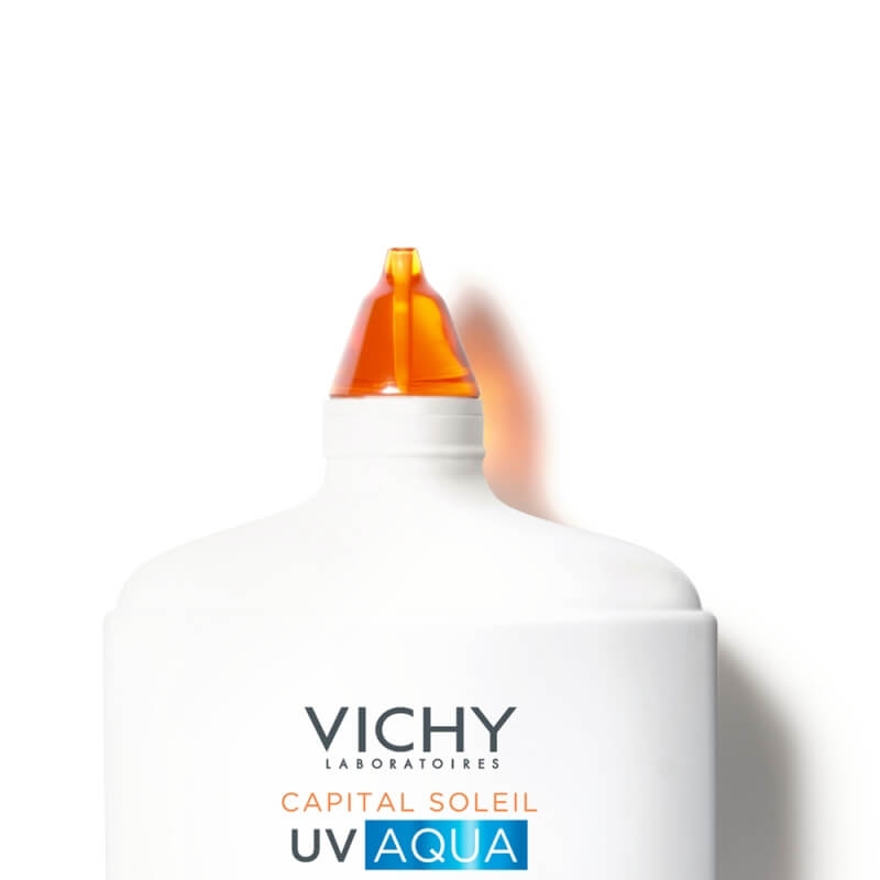 Fluid hidratant invizibil SPF 50 UV Aqua Capital Soleil, 50 ml, Vichy Fluid hidratant invizibil SPF 50 UV Aqua Capital Soleil, 50 ml, Vichy
