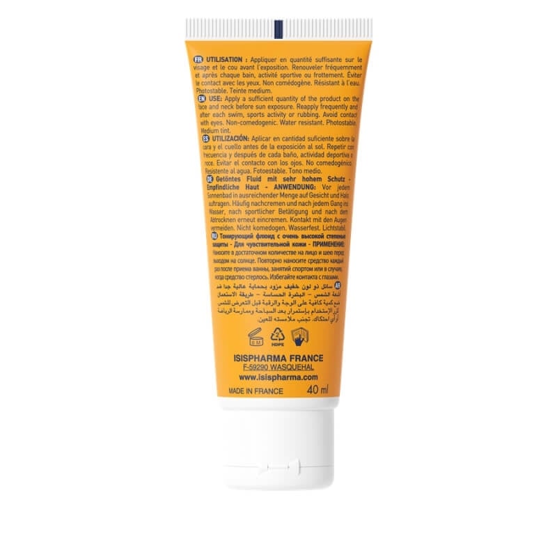 Fluid nuantator SPF 50+ Uveblock, 40 ml, Isispharma Fluid nuantator SPF 50+ Uveblock, 40 ml, Isispharma