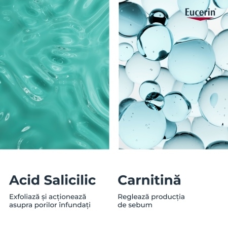 Fluid matifiant pentru fata DermoPure, 40 ml, Eucerin Fluid matifiant pentru fata DermoPure, 40 ml, Eucerin