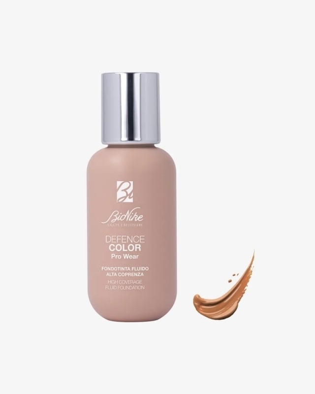 Fond de ten fluid cu acoperire mare Defence Pro Wear 05 Honey, 50 ml, BioNike Fond de ten fluid cu acoperire mare Defence Pro Wear 05 Honey, 50 ml, BioNike