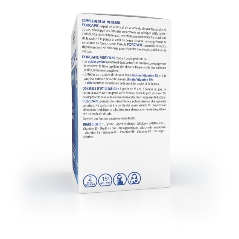 Forcapil Par si Unghii Fortifiant, 180 capsule, Arkopharma Forcapil Par si Unghii Fortifiant, 180 capsule, Arkopharma