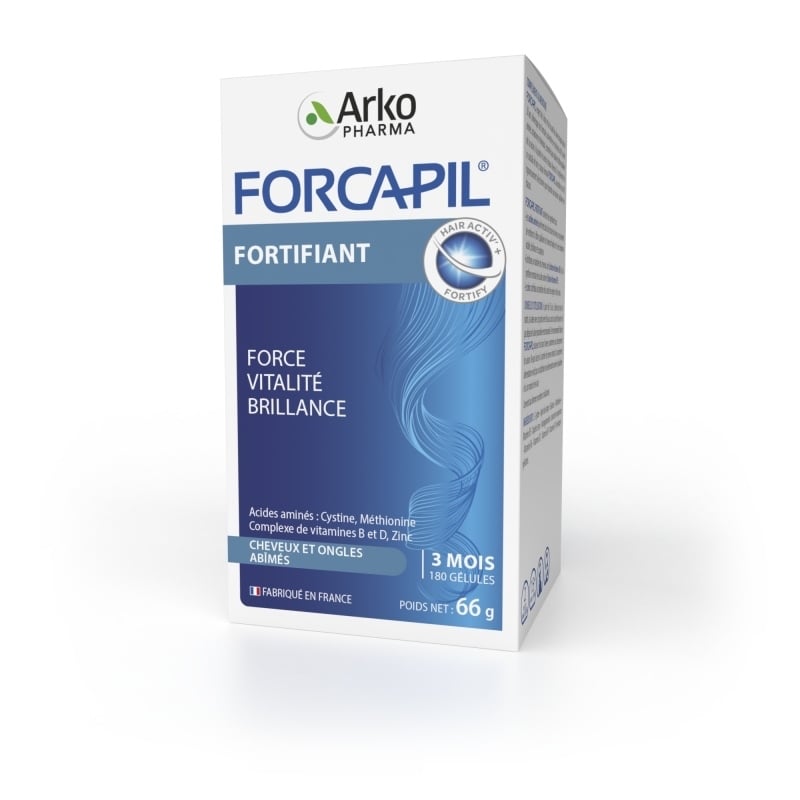 Forcapil Par si Unghii Fortifiant, 180 capsule, Arkopharma Forcapil Par si Unghii Fortifiant, 180 capsule, Arkopharma