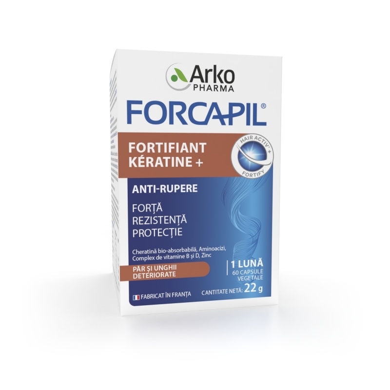 Fortifiant Keratine, 60 capsule vegetale, Arkopharma Fortifiant Keratine, 60 capsule vegetale, Arkopharma