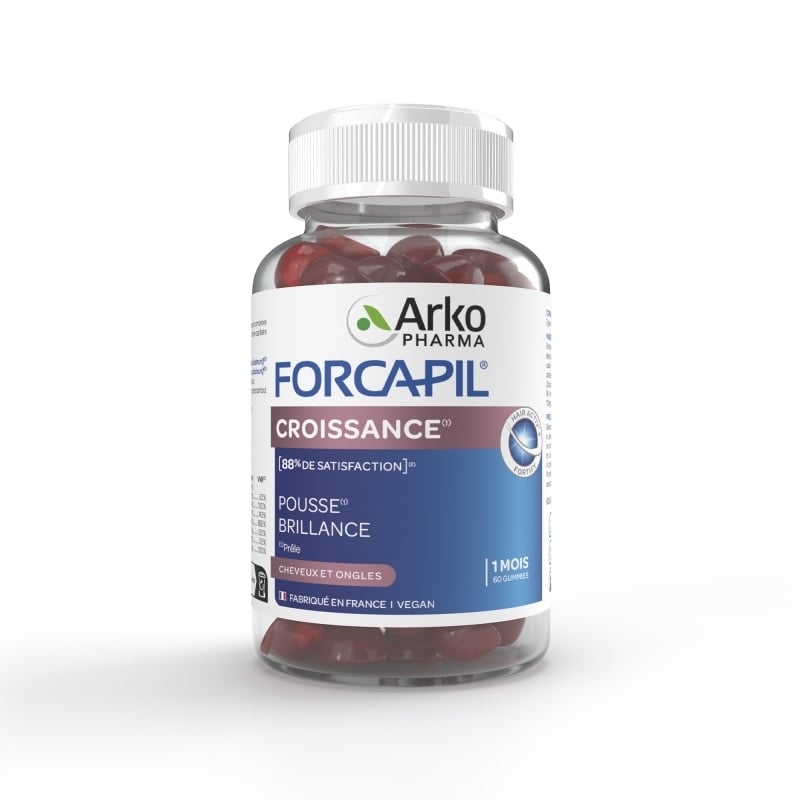 Forcapil pentru cresterea parului, 60 jeleuri, Arkopharma
