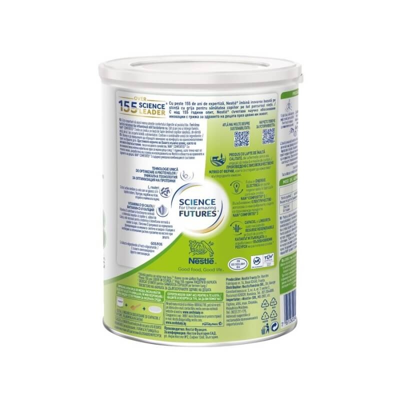 Lapte praf fortifiat Nan 3 Comfortis, 12 luni+, 800 g, Nestle
