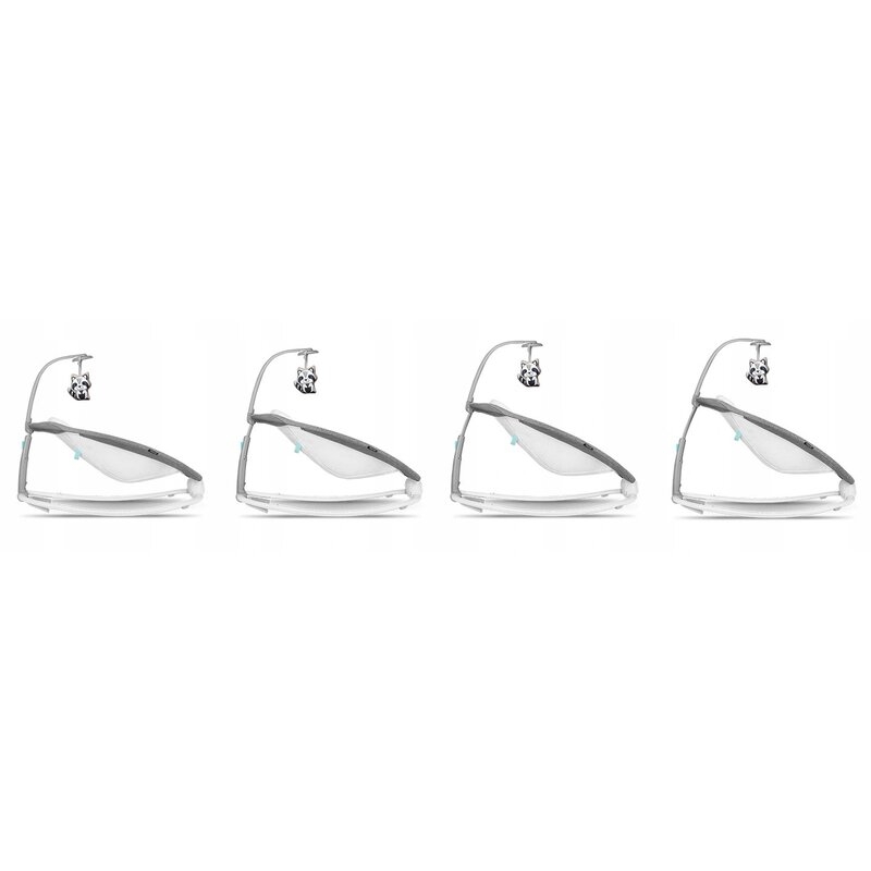 Fotoliu balansoar, Lionelo, Cu vibratii, Pascal Scandi, Cu 12 melodii linistitoare, Pliabil, 80x49 cm, Gri Fotoliu balansoar, Lionelo, Cu vibratii, Pascal Scandi, Cu 12 melodii linistitoare, Pliabil, 80x49 cm, Gri