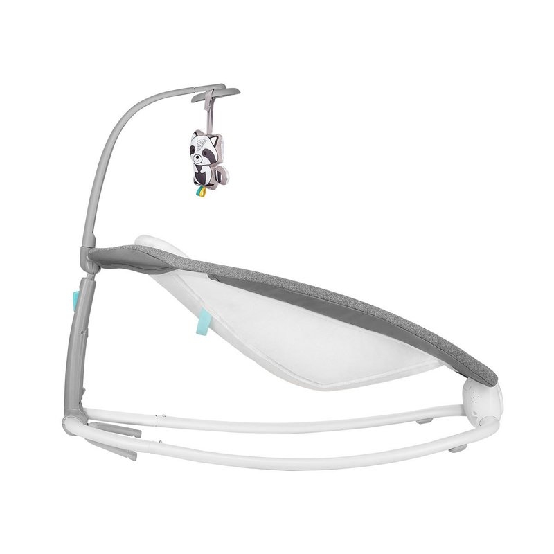 Fotoliu balansoar, Lionelo, Cu vibratii, Pascal Scandi, Cu 12 melodii linistitoare, Pliabil, 80x49 cm, Gri Fotoliu balansoar, Lionelo, Cu vibratii, Pascal Scandi, Cu 12 melodii linistitoare, Pliabil, 80x49 cm, Gri