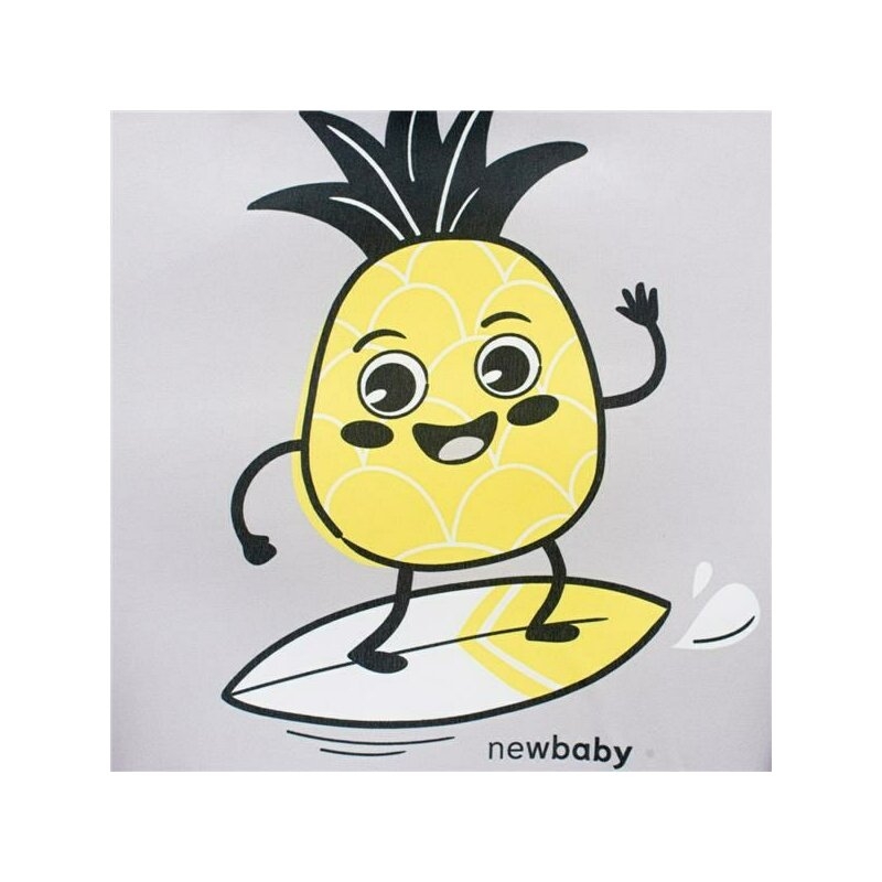 Fotoliu din burete, New Baby, Pentru copii, 42x53, Din spuma, Cu husa din bumbac, 9 luni - 5 ani, Pineapple Fotoliu din burete, New Baby, Pentru copii, 42x53, Din spuma, Cu husa din bumbac, 9 luni - 5 ani, Pineapple