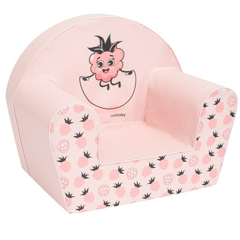 Fotoliu din burete, New Baby, Pinneaple, Pentru copii, 9 luni - 5 ani, Cu Husa detasabila, Pink Fotoliu din burete, New Baby, Pinneaple, Pentru copii, 9 luni - 5 ani, Cu Husa detasabila, Pink