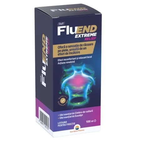 Lotiune pentru frectie Fluend Extreme Relief, 100 ml, Sun Wave Pharma Lotiune pentru frectie Fluend Extreme Relief, 100 ml, Sun Wave Pharma