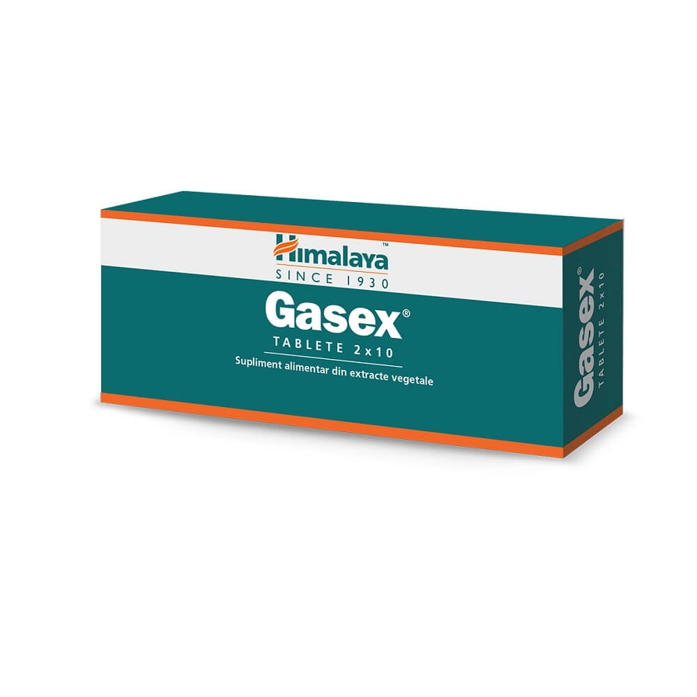 Gasex, 20 tablete, Himalaya Gasex, 20 tablete, Himalaya