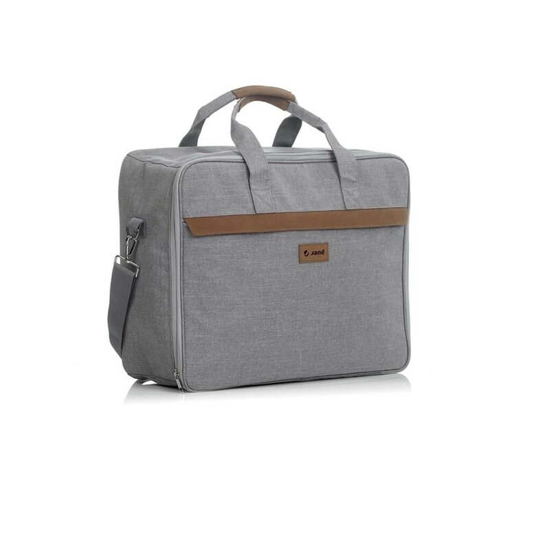 Geanta de voiaj spital, Jane, Cu compartiment impermeabil, 41 x 50 x 7 cm, Dim Grey Geanta de voiaj spital, Jane, Cu compartiment impermeabil, 41 x 50 x 7 cm, Dim Grey