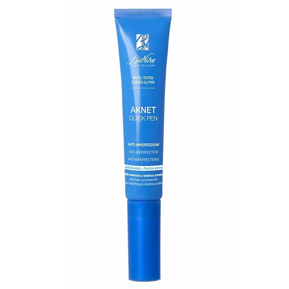 Gel aplicare locala pentru acnee Aknet Quick Pen, 10 ml, BioNike Gel aplicare locala pentru acnee Aknet Quick Pen, 10 ml, BioNike