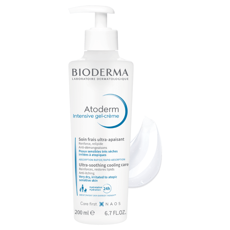 Gel-crema Atoderm Intensive, 200 ml, Bioderma Gel-crema Atoderm Intensive, 200 ml, Bioderma