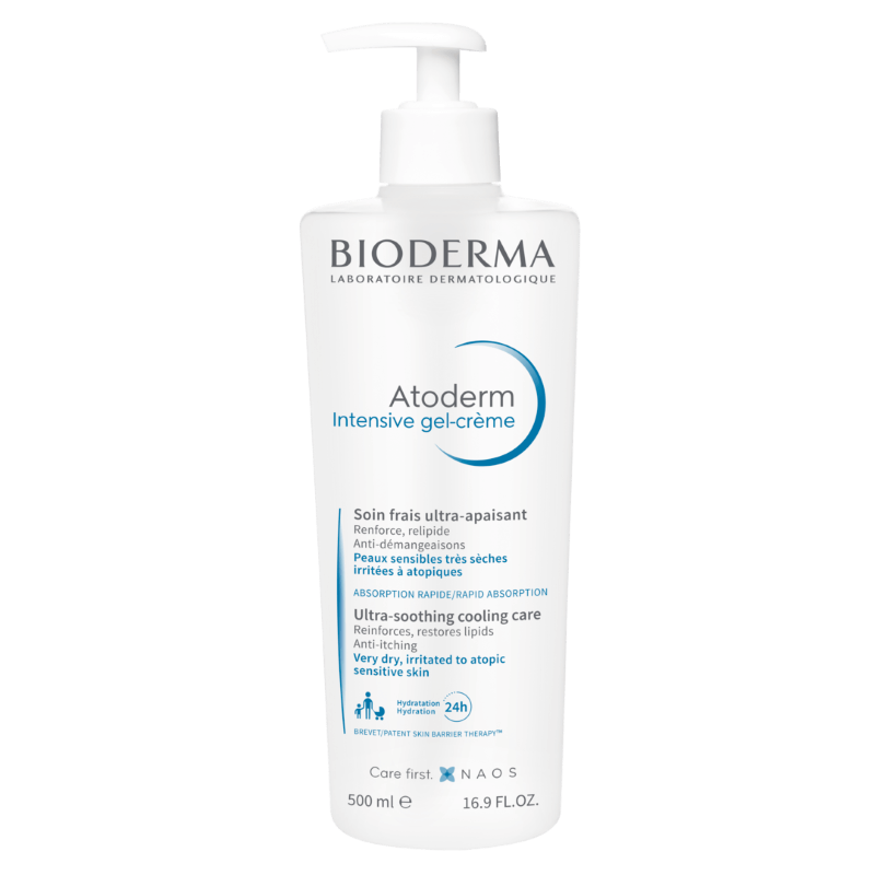 Gel-crema Atoderm Intensive, 500 ml, Bioderma Gel-crema Atoderm Intensive, 500 ml, Bioderma