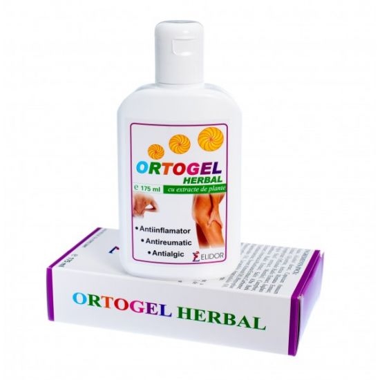 Gel cu extract de plante Ortogel Herba, 175 ml, Elidor Gel cu extract de plante Ortogel Herba, 175 ml, Elidor