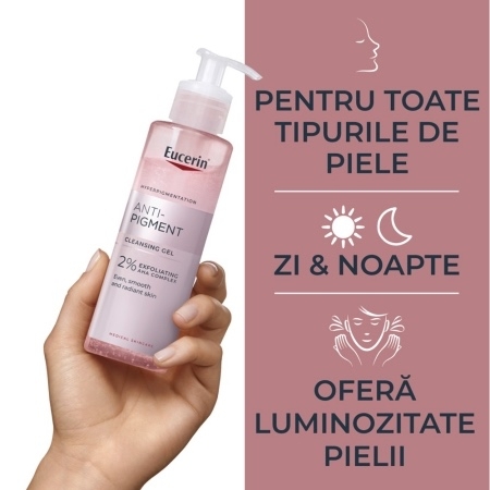 Gel de curatare exfoliant Anti Pigment, 400 ml, Eucerin Gel de curatare exfoliant Anti Pigment, 400 ml, Eucerin