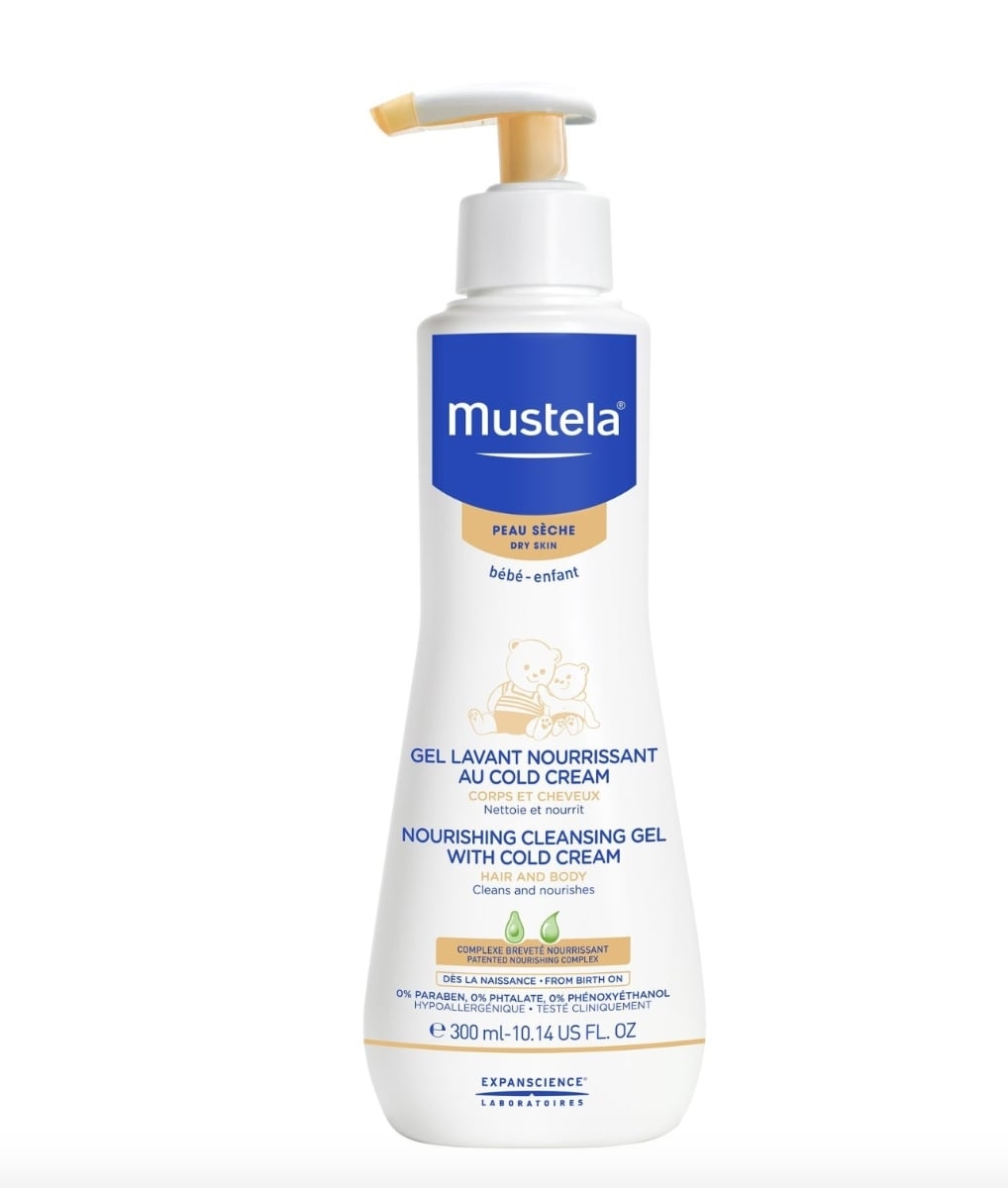 Gel de curatare nutritiv cu Cold Cream, 300 ml, Mustela Gel de curatare nutritiv cu Cold Cream, 300 ml, Mustela