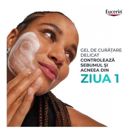 Gel de curatare purifiant DermoPure, 200 ml, Eucerin Gel de curatare purifiant DermoPure, 200 ml, Eucerin