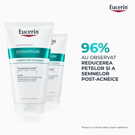 Gel de curatare regenerant DermoPure, 150 ml, Eucerin Gel de curatare regenerant DermoPure, 150 ml, Eucerin